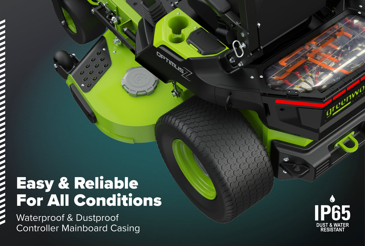 OPTIMUS Zero Turn Ride-On 36 kWh, Rear-discharge | OZ972R