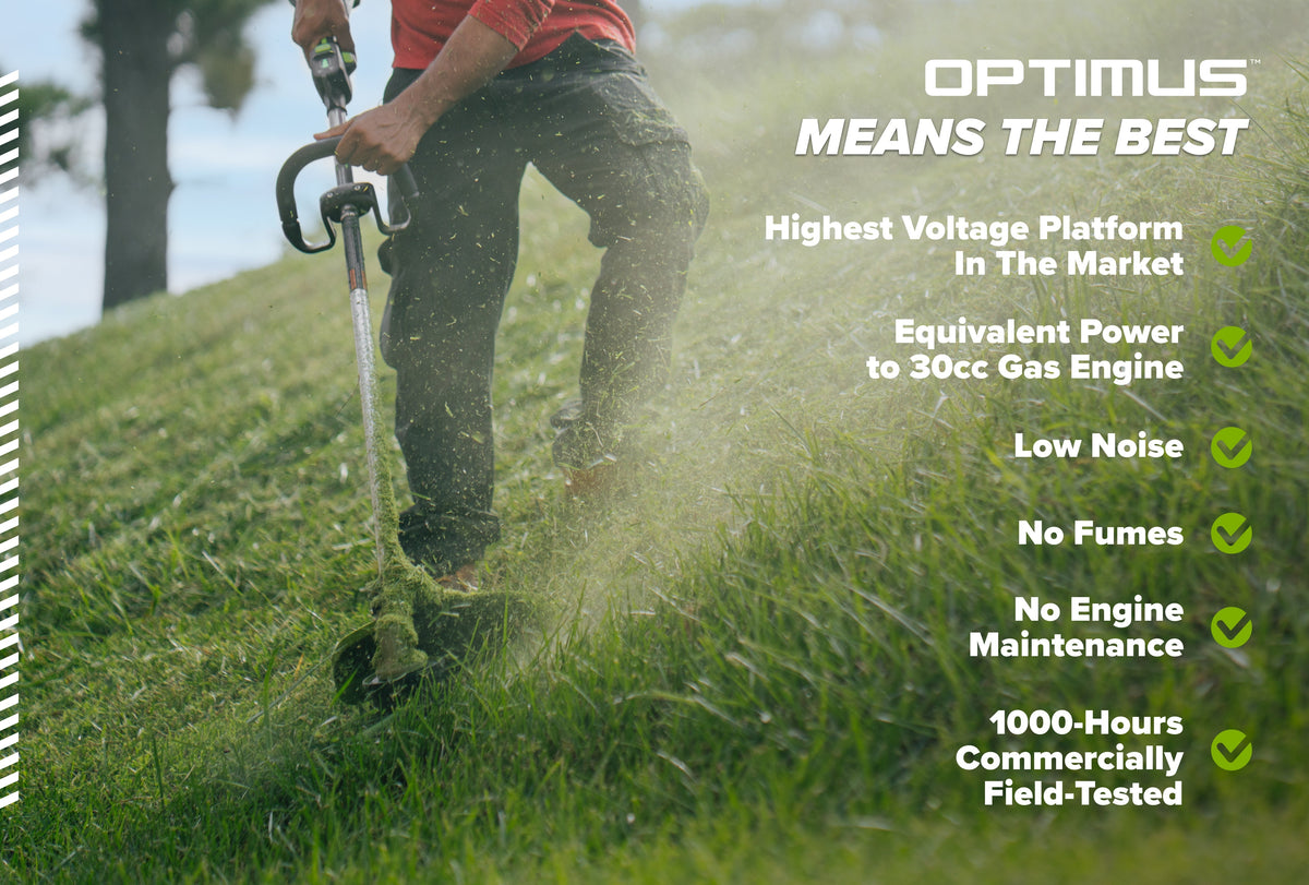 OPTIMUS Trimmer 1,3 kW, String/Tri-Blade | ST131