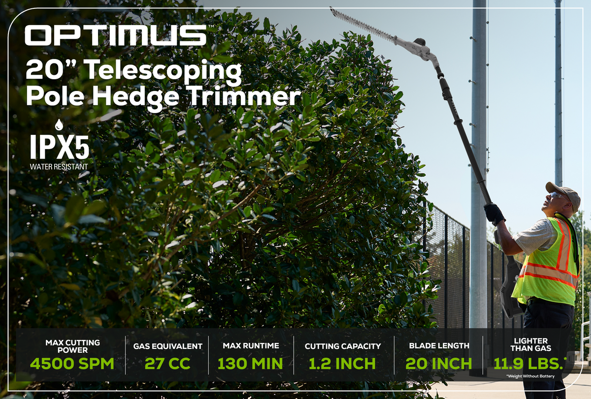 OPTIMUS Pole-Hedger Telescopic shaft, Articulated head | PH662T
