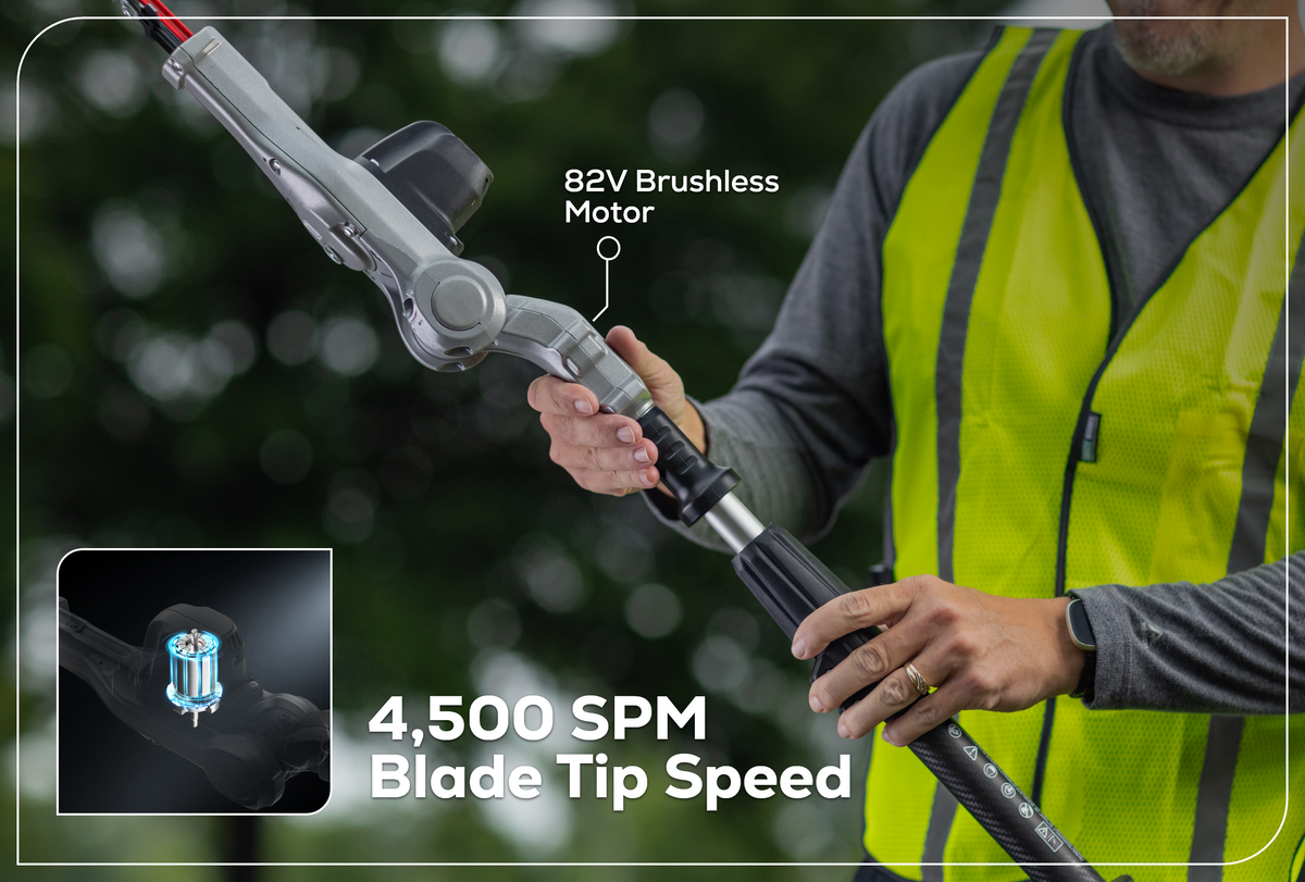 OPTIMUS Pole-Hedger Telescopic shaft, Articulated head | PH662T