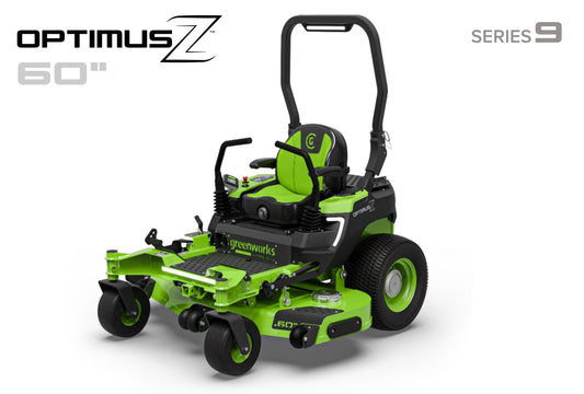 OPTIMUS Zero Turn Ride-On 24 kWh, Rear-discharge | OZ960R / OZ952R / OZ948R