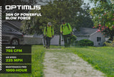 OPTIMUS Backpack Blower 36 N  | BB361