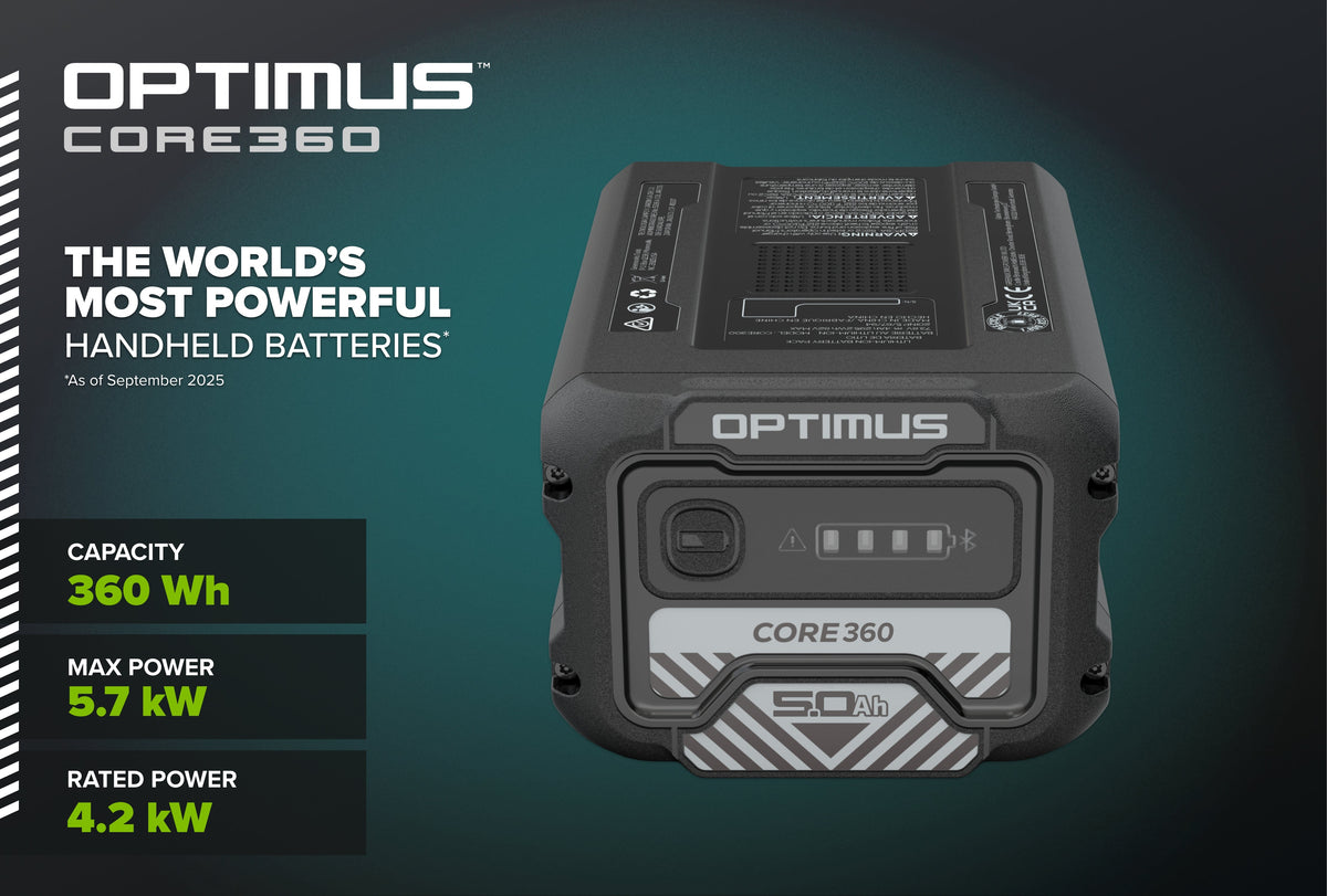 OPTIMUS Battery Core 5 Ah 360 Wh | CORE360