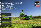 OPTIMUS Zero Turn Stand-On 24 kWh, Side-discharge | OS948