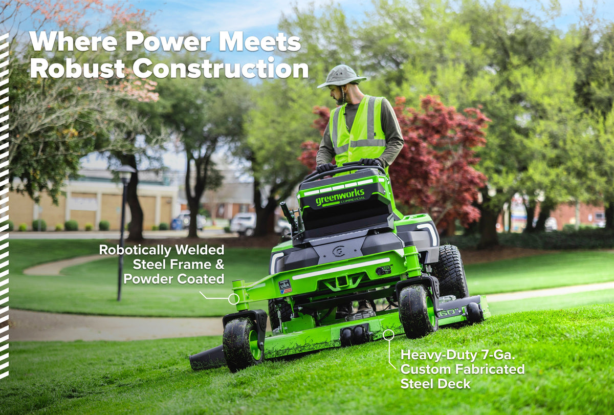 OPTIMUS Zero Turn Stand-On 24 kWh, Side-discharge | OS948