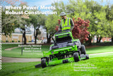 OPTIMUS Zero Turn Stand-On 24 kWh, Side-discharge | OS948