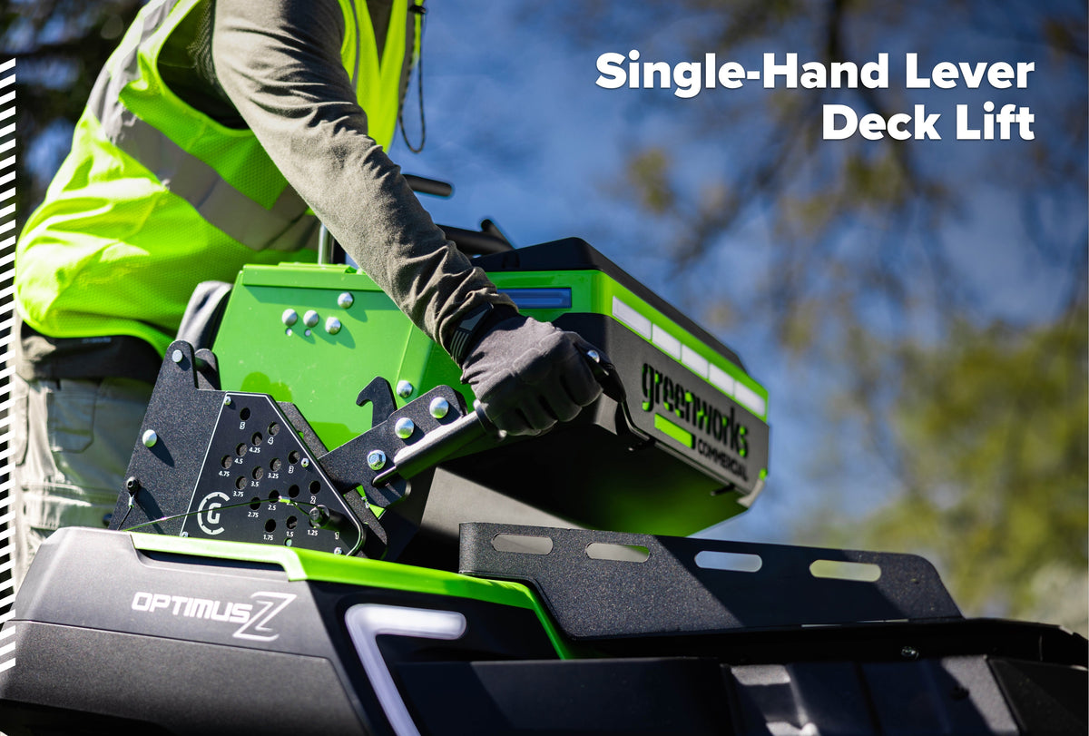OPTIMUS Zero Turn Stand-On 24 kWh, Side-discharge | OS948