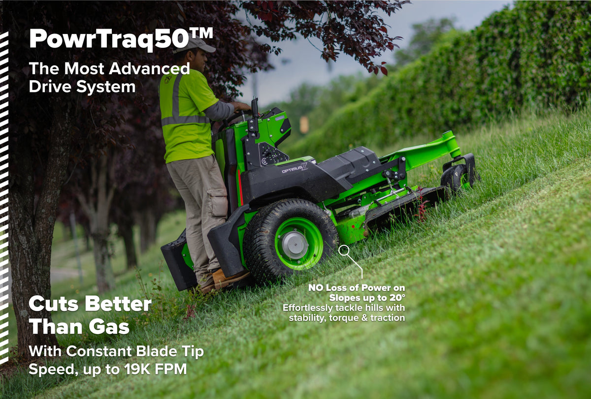 OPTIMUS Zero Turn Stand-On 24 kWh, Side-discharge | OS948