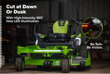 OPTIMUS Zero Turn Ride-On 24 kWh, Rear-discharge | OZ960R / OZ952R / OZ948R