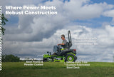 OPTIMUS Zero Turn Ride-On 24 kWh, Rear-discharge | OZ960R / OZ952R / OZ948R