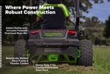 OPTIMUS Zero Turn Ride-On 36 kWh, Rear-discharge | OZ972R