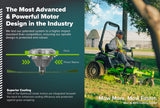 OPTIMUS Zero Turn Ride-On 36 kWh, Rear-discharge | OZ972R