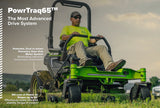 OPTIMUS Zero Turn Ride-On 36 kWh, Rear-discharge | OZ972R