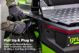 OPTIMUS Zero Turn Ride-On 36 kWh, Rear-discharge | OZ972R