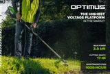 OPTIMUS Trimmer 2,0 kW, String/Tri-Blade  | ST201