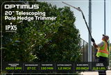 OPTIMUS Pole-Hedger Telescopic shaft, Articulated head | PH662T