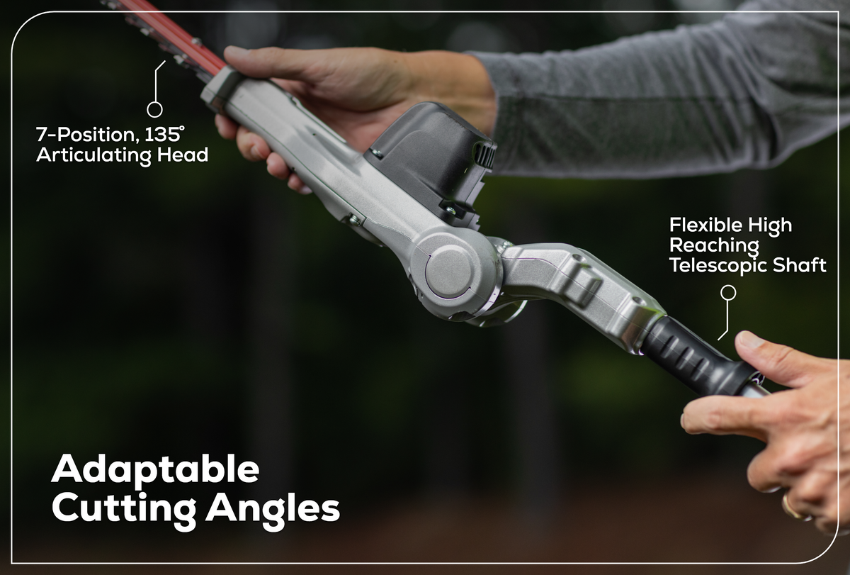 OPTIMUS Pole-Hedger Telescopic shaft, Articulated head | PH662T